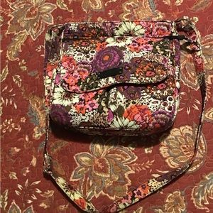 Vera Bradley Rosewood mailbag crossbody purse
